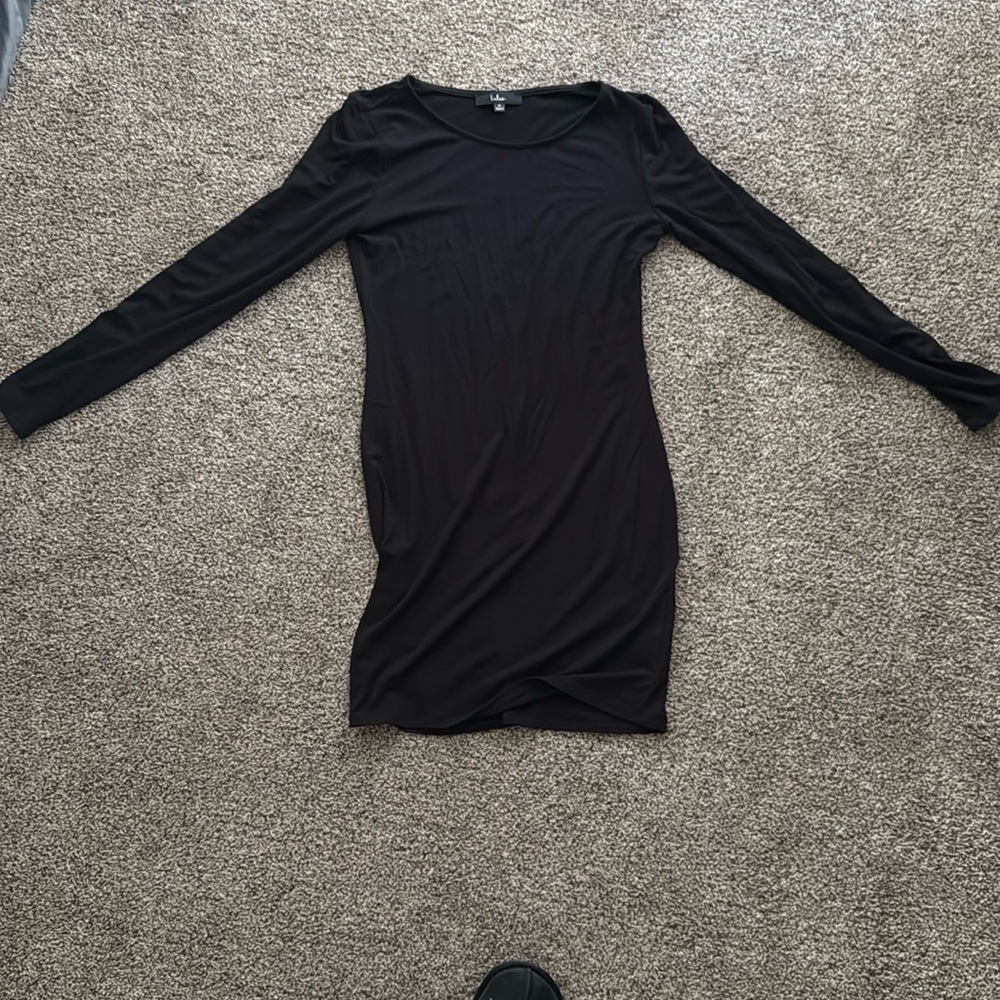 Lulus long sleep tight mini dress